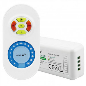 Controller Banda led touch moncolor, max 10A, 12-24V, Milight