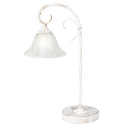 Lampa Vintage de birou Katherine alba, 7187, Rabalux
