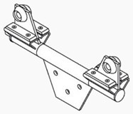 Rola bara acoperis Edscha Profi Lite Steel. Cod: 4038025390