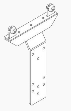 Rola bara acoperis Edscha Profi Lite Steel. Cod: 4038032400