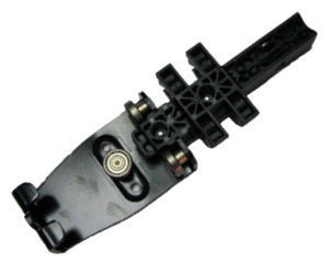 Rola bara acoperis Edscha Ultraline II HD, plastic. Cod: 4038077260