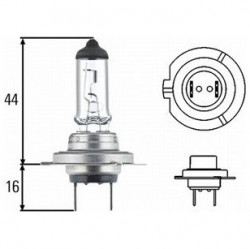 Bec 24V 70W H7 Hella