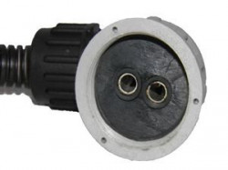 Conector cu 2 poli, cu filet