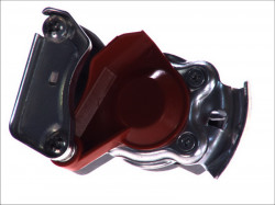 Cupla aer rosu M16 cu supapa pentru cap tractor