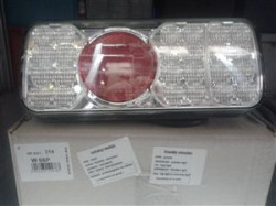Lampa stop cu 4 camere
