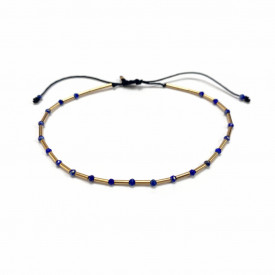 bratara aur filat si lapislazuli design Corina Mardari & moonSun project