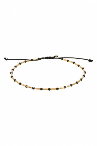 bratara aur filat 14k/20 si spinel negru Corina Mardari moonsun project