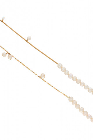 colier din gold filled de 14k/20 si perle de cultura Corina Mardari