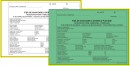 Fisa de anuntare a sosirii si plecarii, fisa de cazare, nepersonalizata, A5, 50 set x 2 ex., a-n