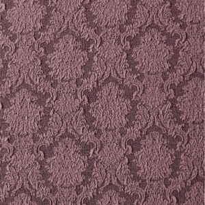 Set 6 huse Multielastice Jacquard pentru scaune, cu volanas, Roz