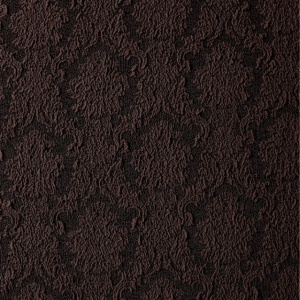 Set 6 huse Multielastice Jacquard pentru scaune, fara volanas, Maro