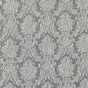 Set 6 huse elastice pentru scaune, model Jacquard, Crem