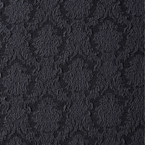 Set 6 huse elastice pentru scaune, model Jacquard, Cenusiu