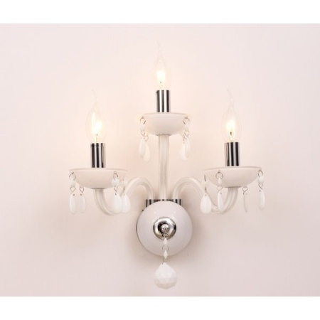 APLICA ACA LIGHTING BLK82043WWC METAL CROM ALB E14