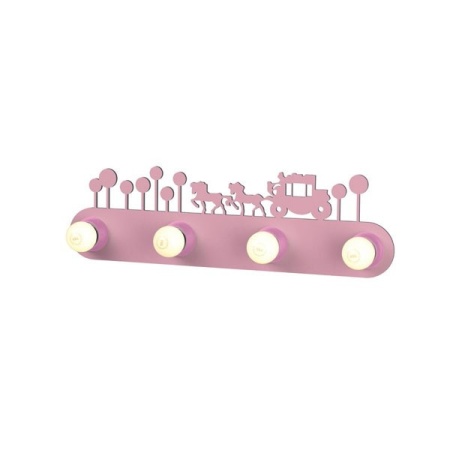 CORP ILUMINAT ACA LIGHTING ZN170114WP MDF PLASTIC ROZ E27 