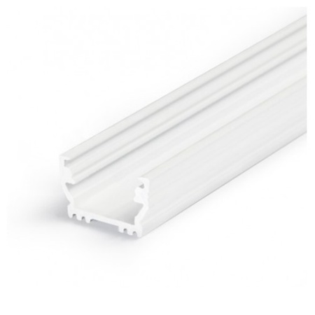 Profil LED aparent UNI 12, alb, lungime 2m