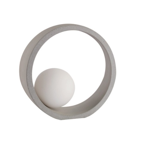 CORP ILUMINAT ACA LIGHTING  MK421T24G BETON GRI STICLA ALB G9