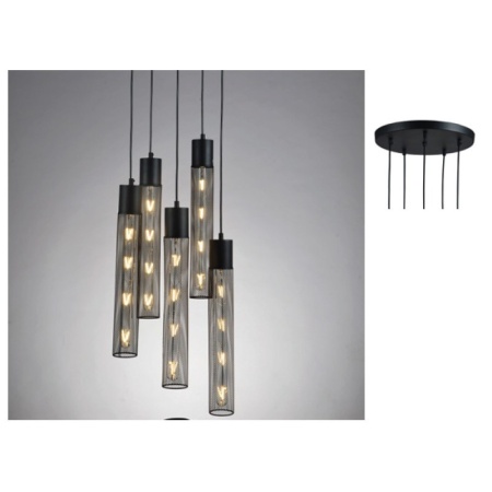 PLAFONIERA ACA LIGHTING OD605P35BK METAL NEGRU E27