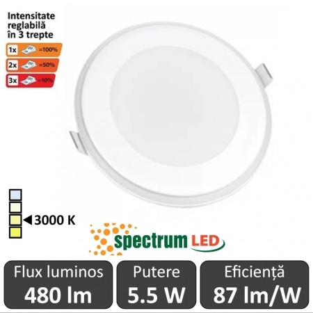 Spot Fiale dimabil în trepte 5.5W