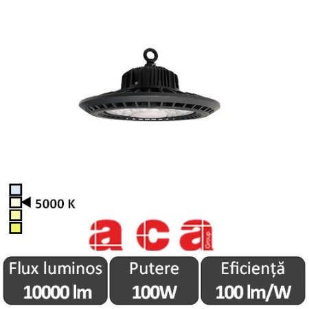 Aca Lighting-Aparat iluminat cu LED AXEL Highbay 100W
