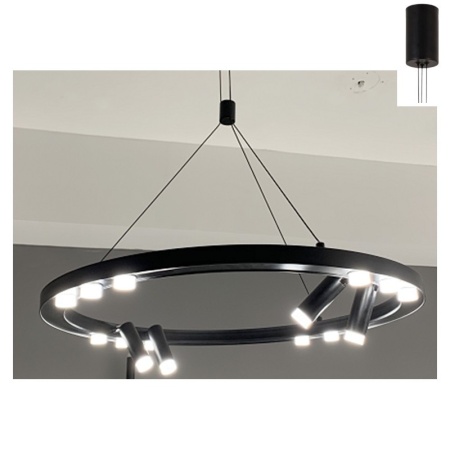 CORP ILUMINAT JNBP48LED65BK ALUMINIU NEGRU LED INTEGRAT