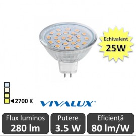 Bec LED Vivalux SPOT MR16 GU5.3 PR 3.5W