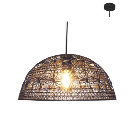 CORP SUSPENDAT ACA LIGHTING GN799401PB METAL NEGRU E27