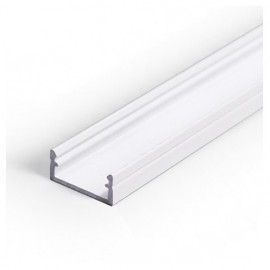Profil LED aparent BEGTON 12, alb, lungime 2m