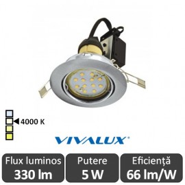 Vivalux ARLO LED 5W GU10 4000K ( Alb-Neutru )