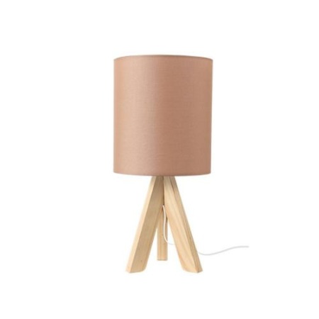 CORP ILUMINAT ACA LIGHTING TF176721TMU LEMN NATUR TEXTIL MARO E14