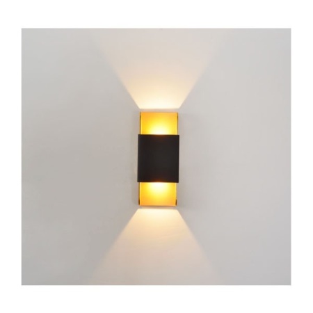 CORP ILUMINAT ACA LIGHTING ZD808712LEDBG NEGRU AURIU LED