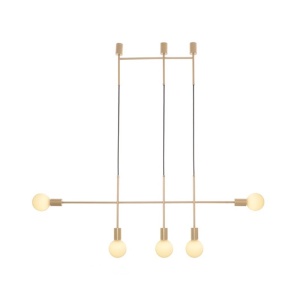 Lampa suspendata TNK855P110GD 5xE27