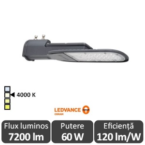 OSRAM LEDVANCE - Corp iluminal stradal ECO AREA 60W 4000K alb-neutru
