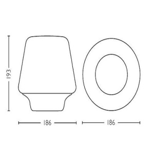 Philips -Veioză Wellness Hue 1x9.5W