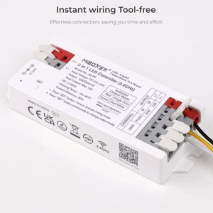 Controler MiBoxer 2 în 1 monocolor/CCT RF, 12A, 12-24V