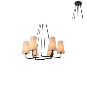 Lampa suspendata HL35426P73BG 6xE14