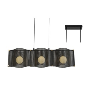 Lampa suspendata HM843P85BK 3xE27
