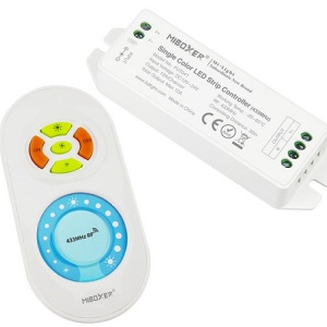 Set MiBoxer Dimmer și telecomandă RF, 12A, 12-24V