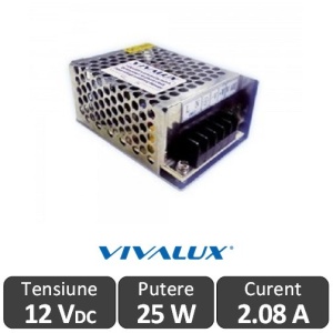Sursa alimentare LED 25W 12V-2.08A IP20
