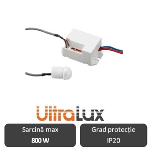 Ultralux Mini Senzor mișcare infrarosu