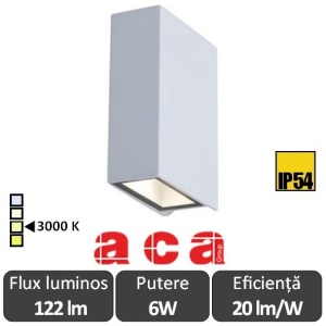 Corp exterior aparent MADISSON 2x3W IP54