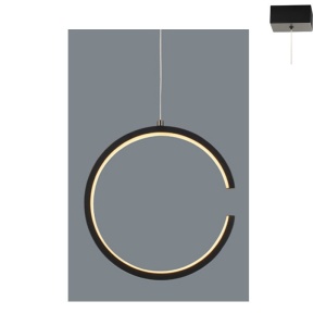 Lampa suspendata V28LEDP22BK 8W