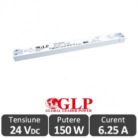Sursa alimentare Slim GLP LED 150W 24V IP20