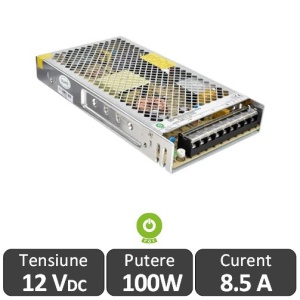 Sursa alimentare POS LED 100W 12V IP20