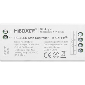 Controler RF MiBoxer RGB , 15A, 12-24V