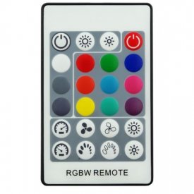 Controler RGBW telecomandă RF , 4x6A, 12-24V