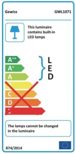 Gewiss - Proiector LED industrial Smart4LED 62W, alb-neutru