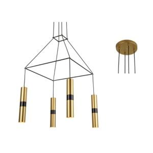Lampa suspendata HM854P56BR 4xGu10