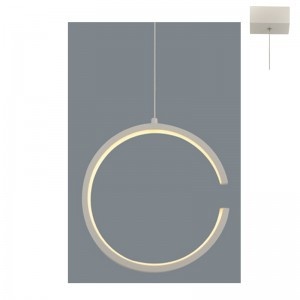 Lampa suspendata V28LEDP22WH 8W