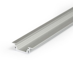 Profil LED încastrat GROOVE10, aluminiu anodizat, lungime 2m